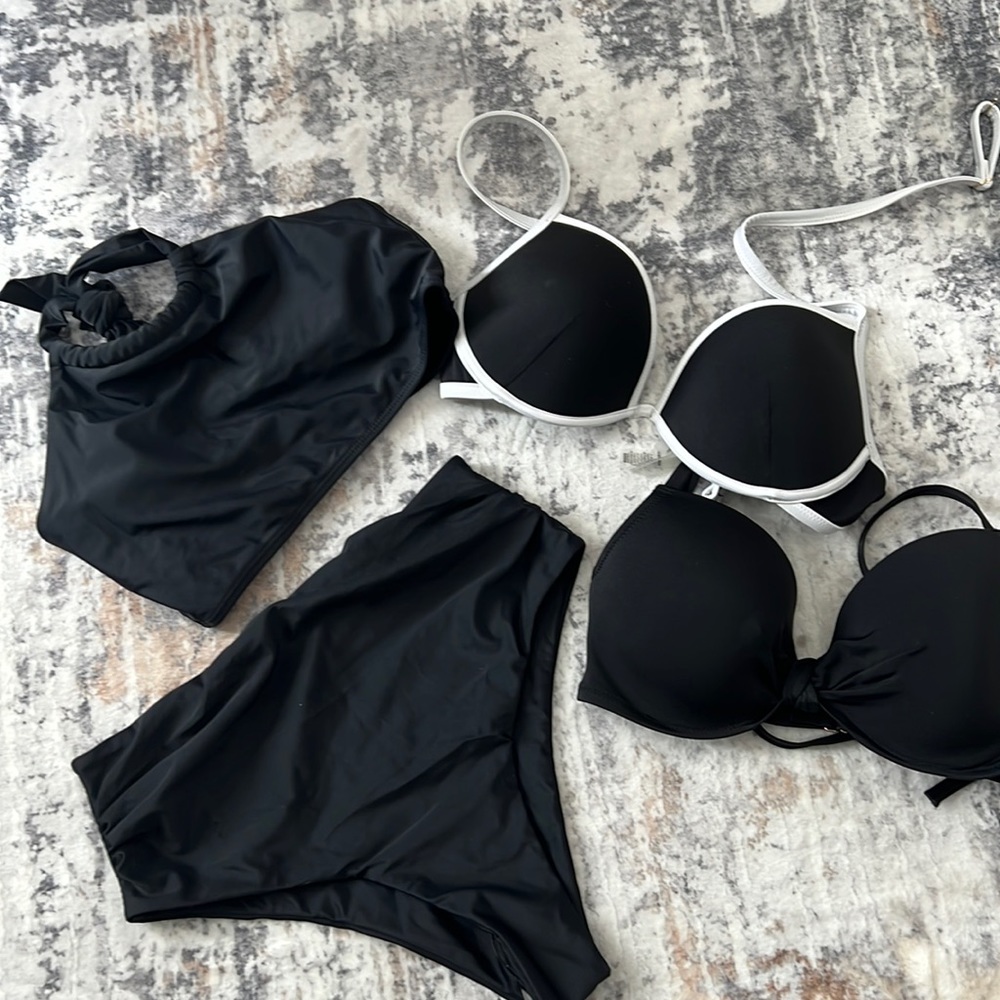Black bikini lot